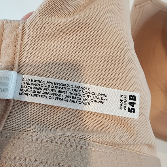 Torrid Full Coverage Balconette Lightly Lined Smooth 360* Back Smoothing Bra 54B - Picture 5 of 10